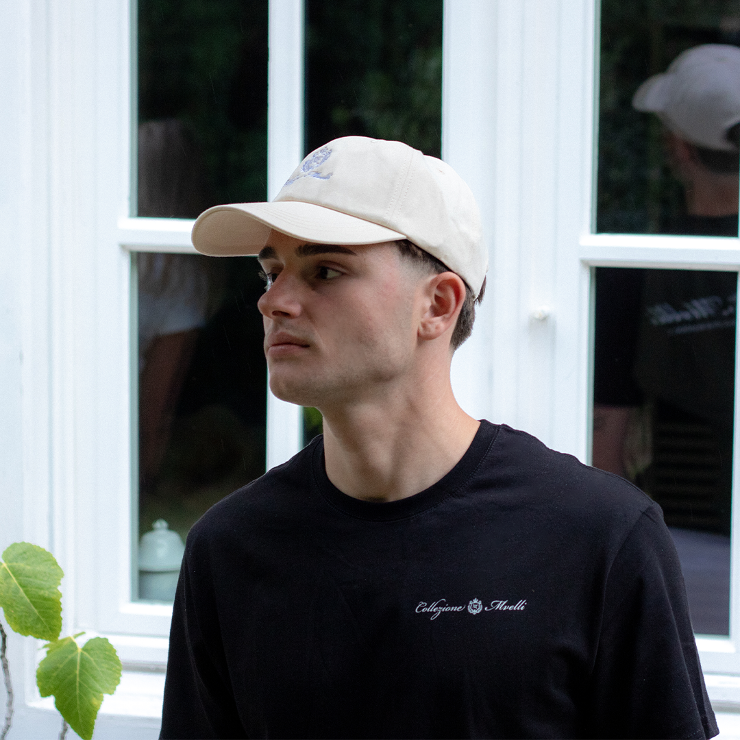 Collezione Mvelli Baseball Cap Ivory