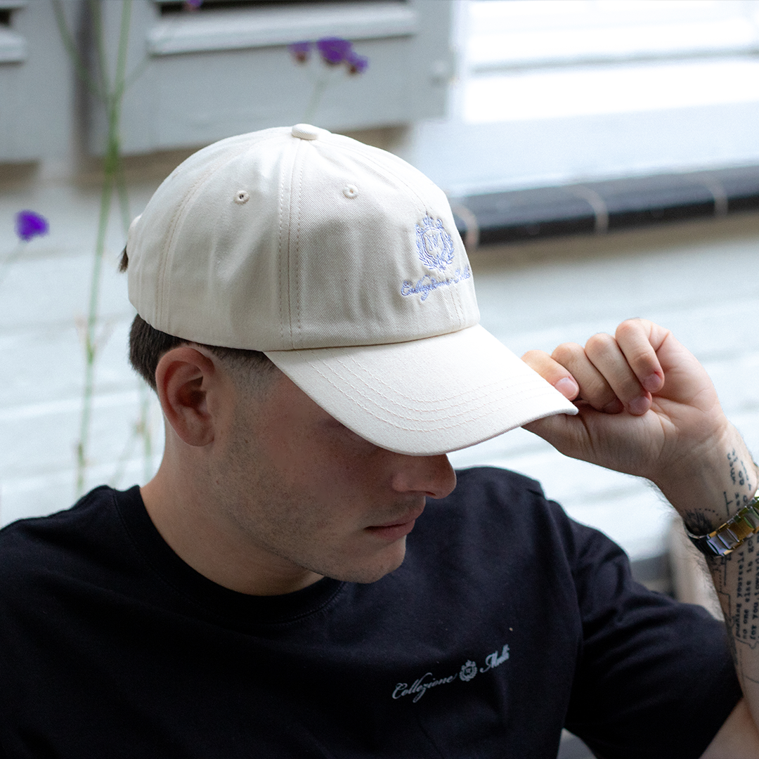 Collezione Mvelli Baseball Cap Ivory