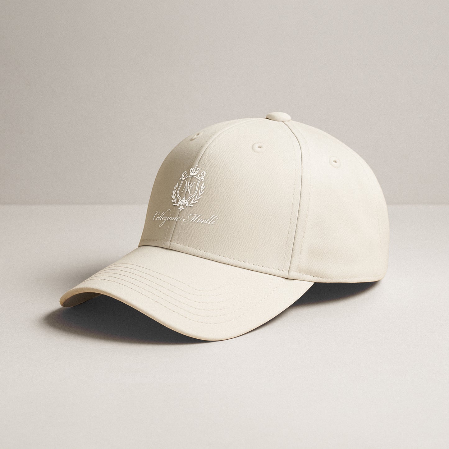 Collezione Mvelli Baseball Cap Ivory