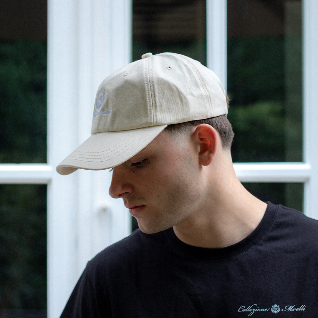 Collezione Mvelli Baseball Cap Ivory